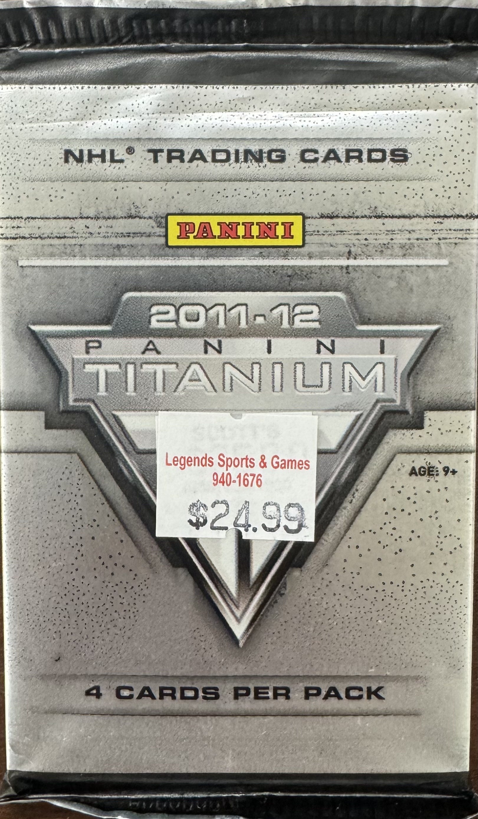 2011/12 Panini Titanium Hockey Hobby Pack
