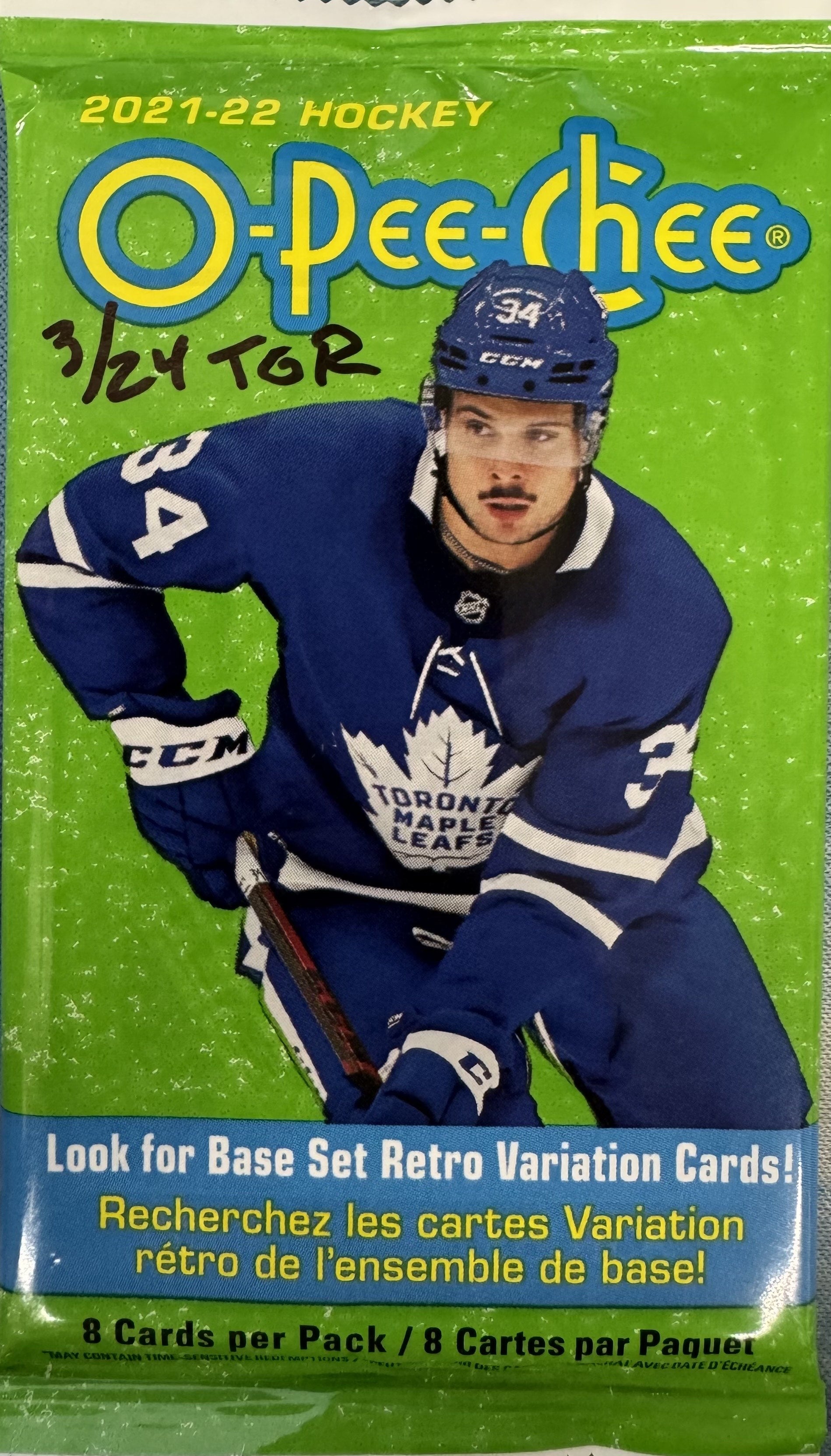2021/22 O-Pee-Chee Hockey Retail Pack