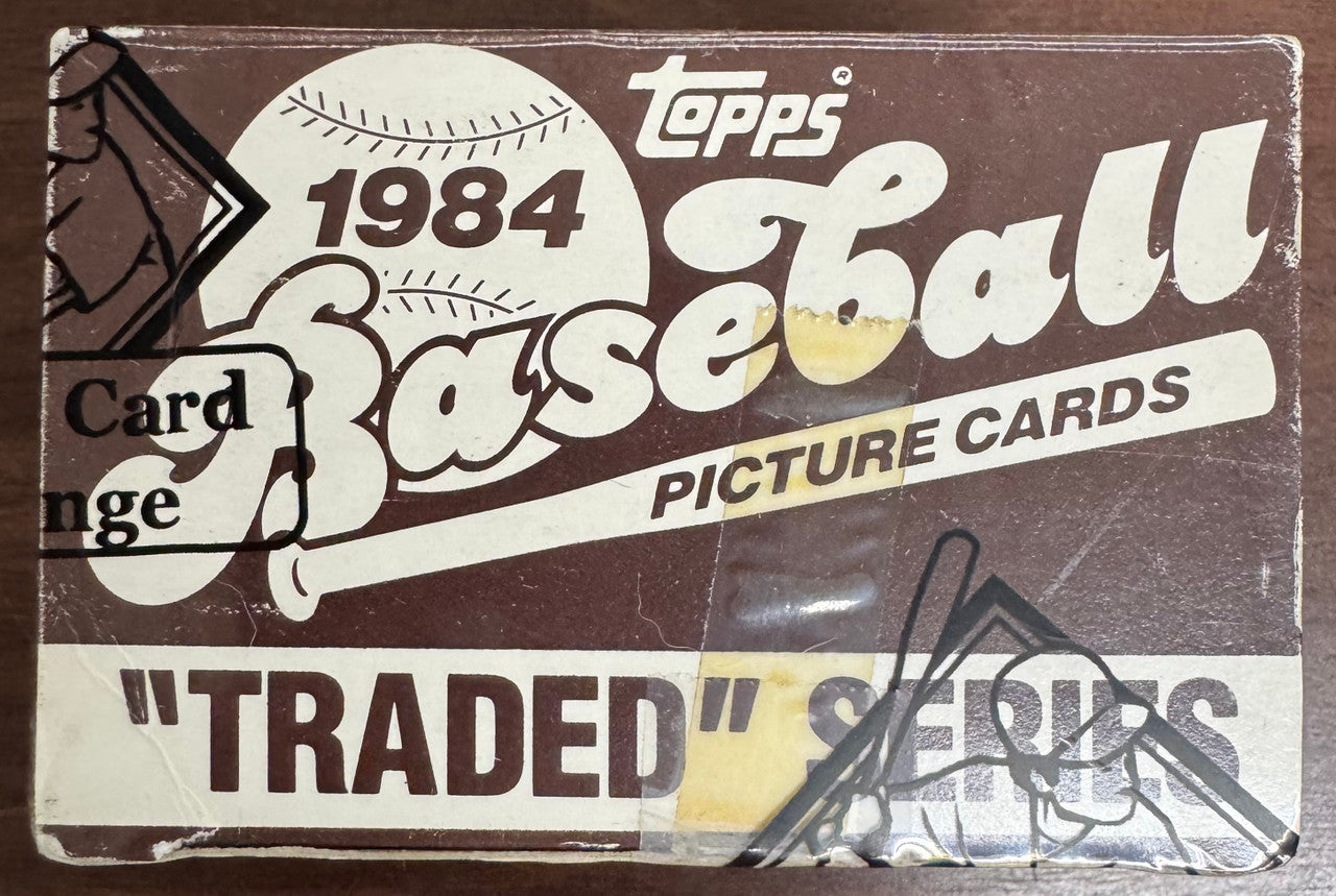 1984 Topps Traded Baseball Factory Set BBCE Wrapped & Sealed