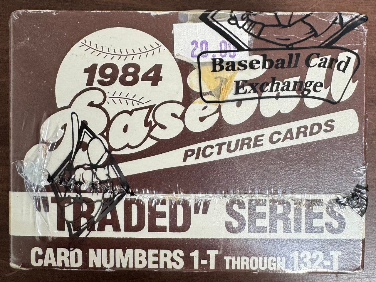 1984 Topps Traded Baseball Factory Set BBCE Wrapped & Sealed