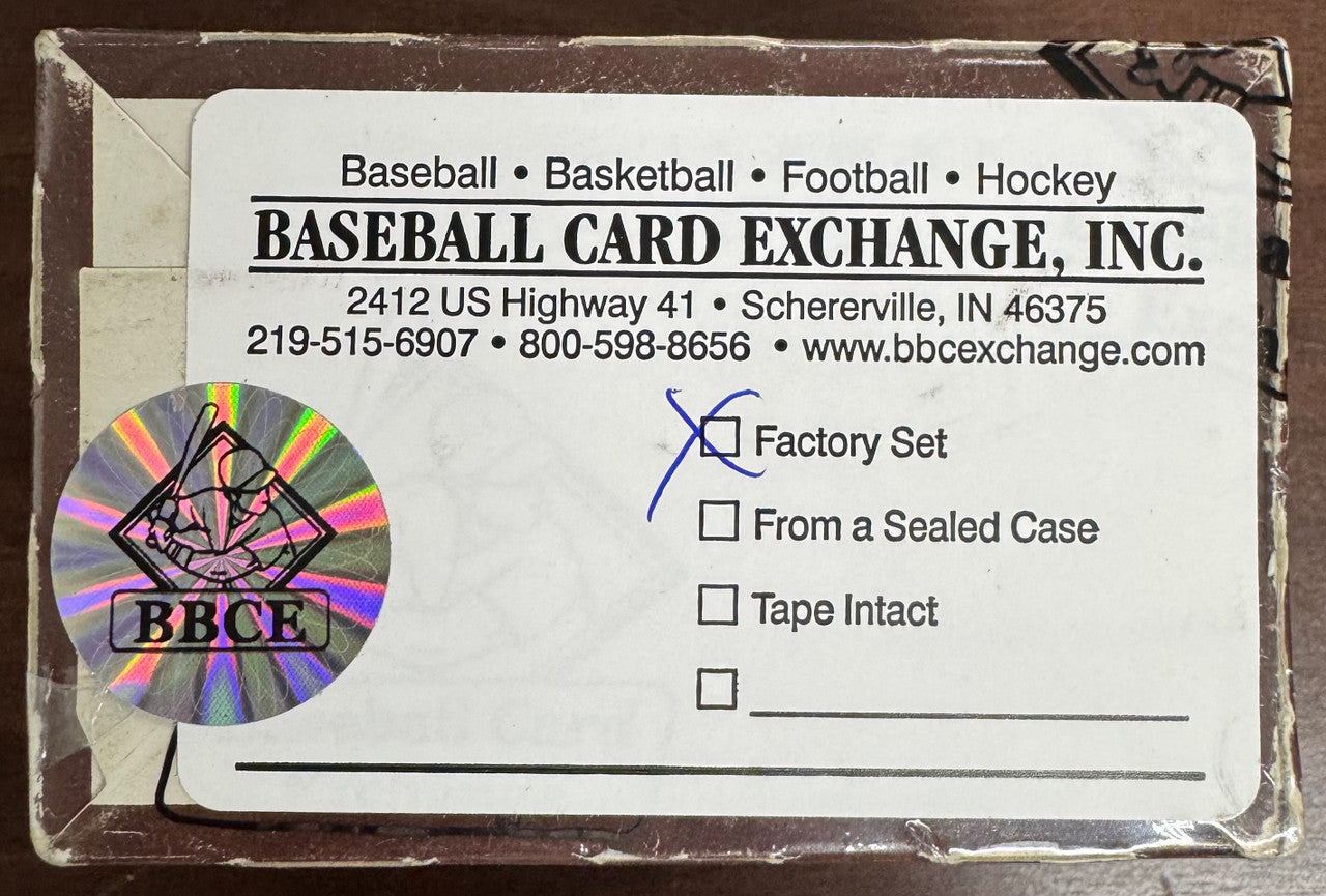 1984 Topps Traded Baseball Factory Set BBCE Wrapped & Sealed