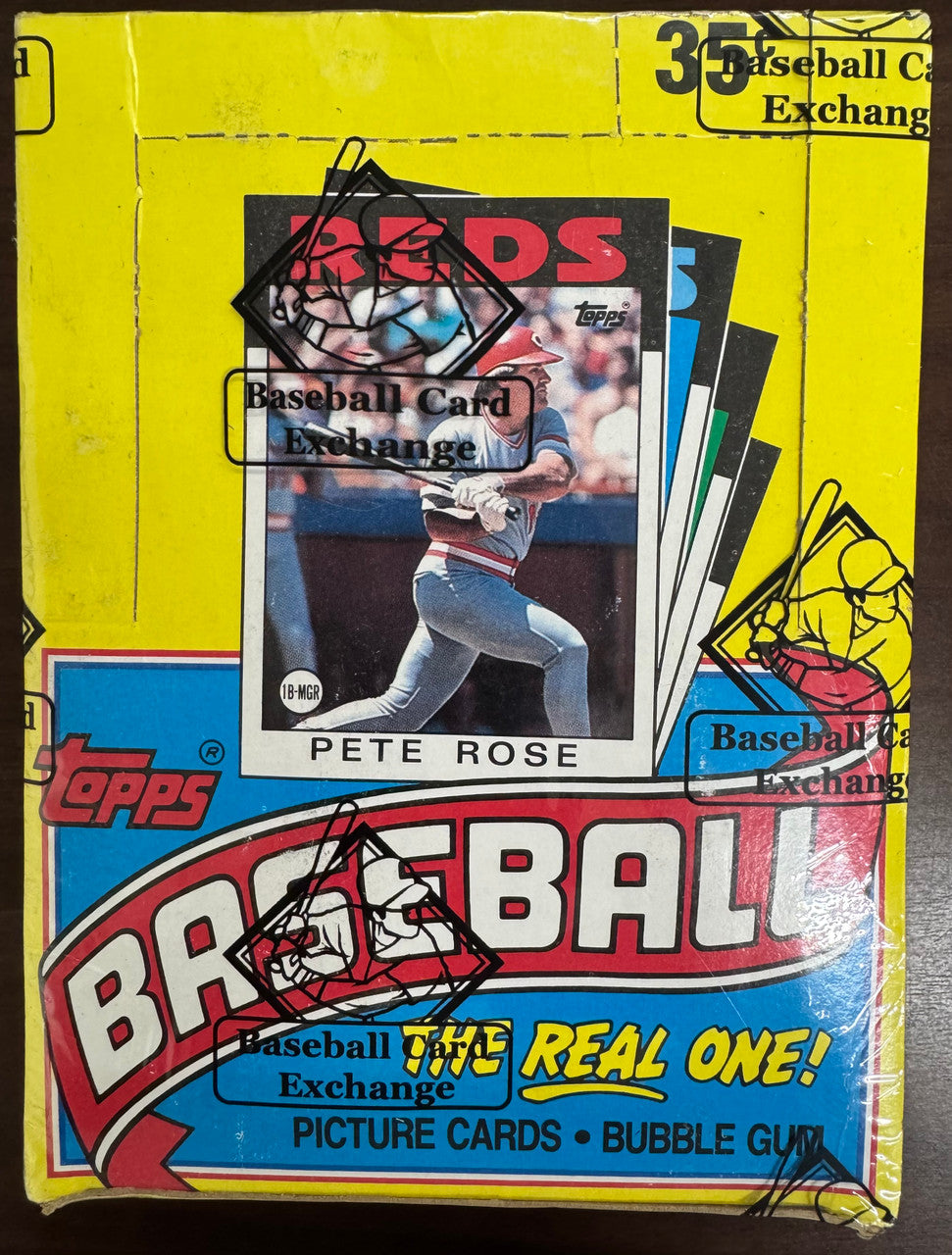 1986 Topps Baseball Unopened Wax Box BBCE Wrapped & Sealed