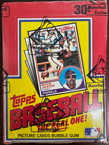 1983 Topps Baseball Unopened Wax Box BBCE Wrapped & Sealed