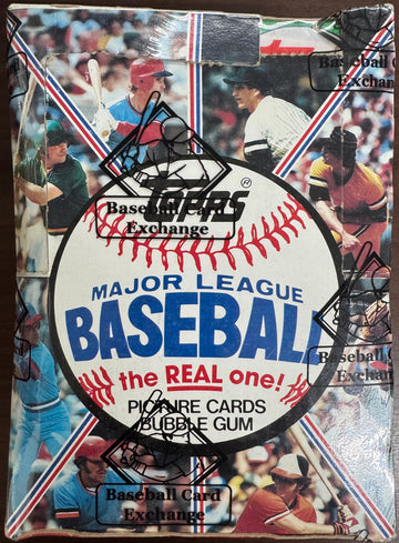 1981 Topps Baseball Unopened Wax Box BBCE Wrapped & Sealed