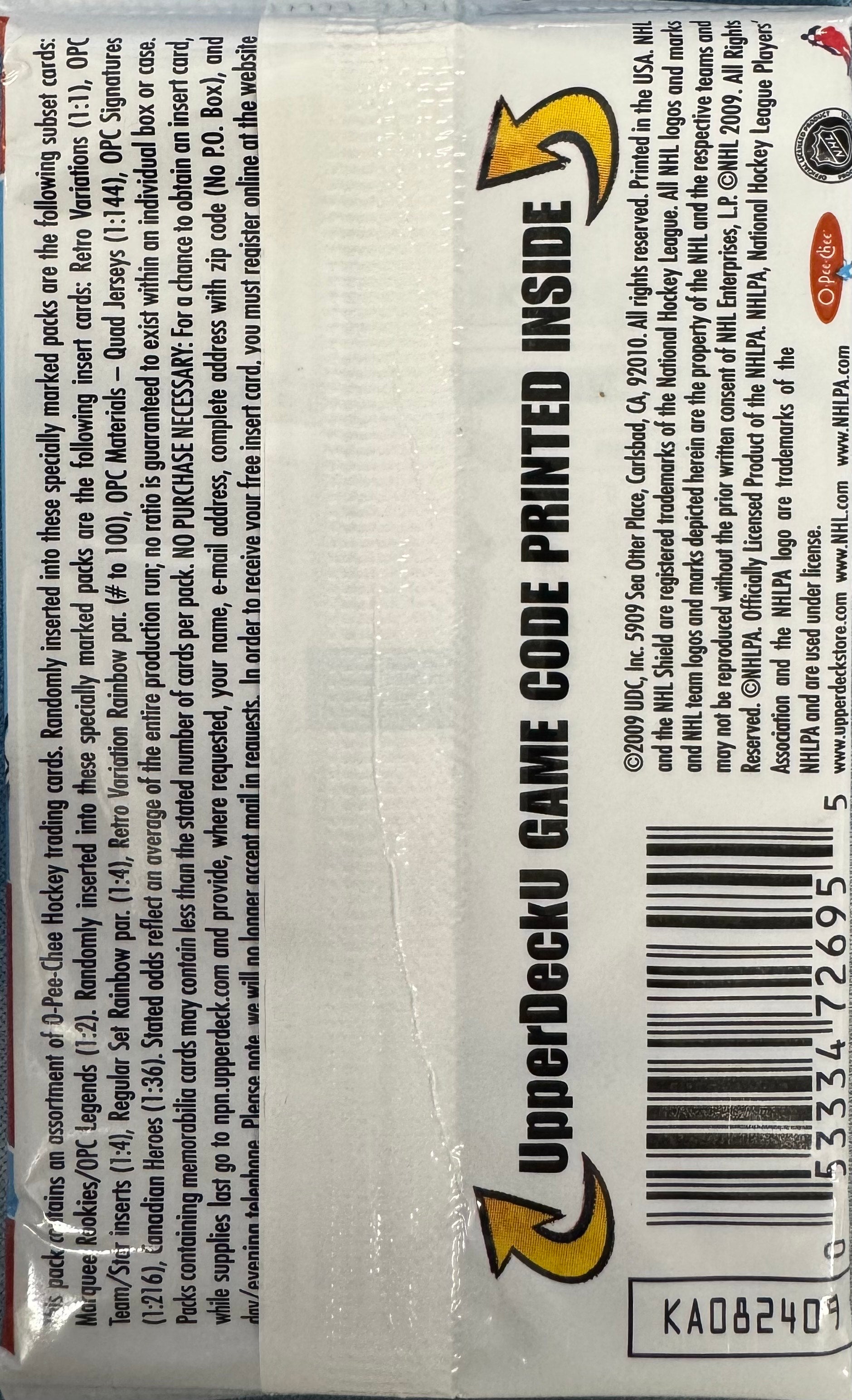 2009/10 O-Pee-Chee Hockey Hobby Pack