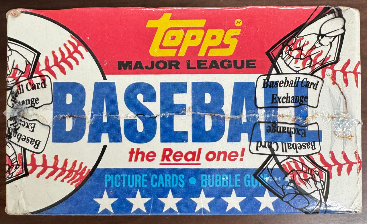 1981 Topps Baseball Unopened Wax Box BBCE Wrapped & Sealed