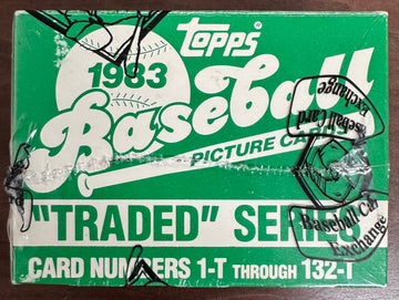 1983 Topps Traded Baseball Factory Set BBCE Wrapped & Sealed