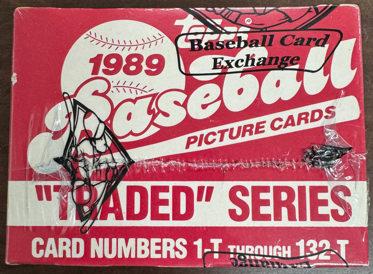 1989 Topps Traded Baseball Factory Set BBCE Wrapped & Sealed