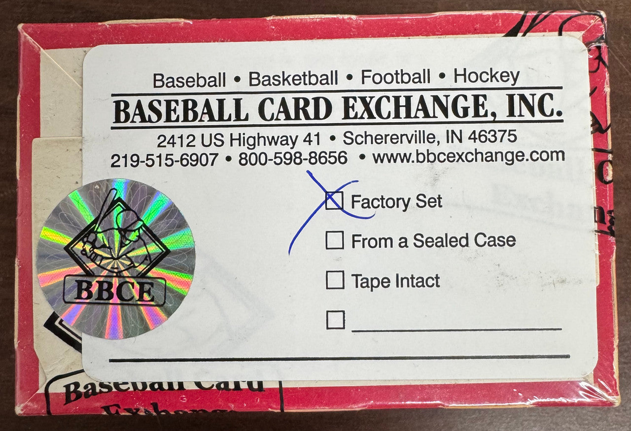 1989 Topps Traded Baseball Factory Set BBCE Wrapped & Sealed