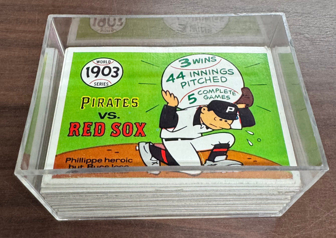 1970 Fleer Baseball World Series Complete Set (66) EX/MT