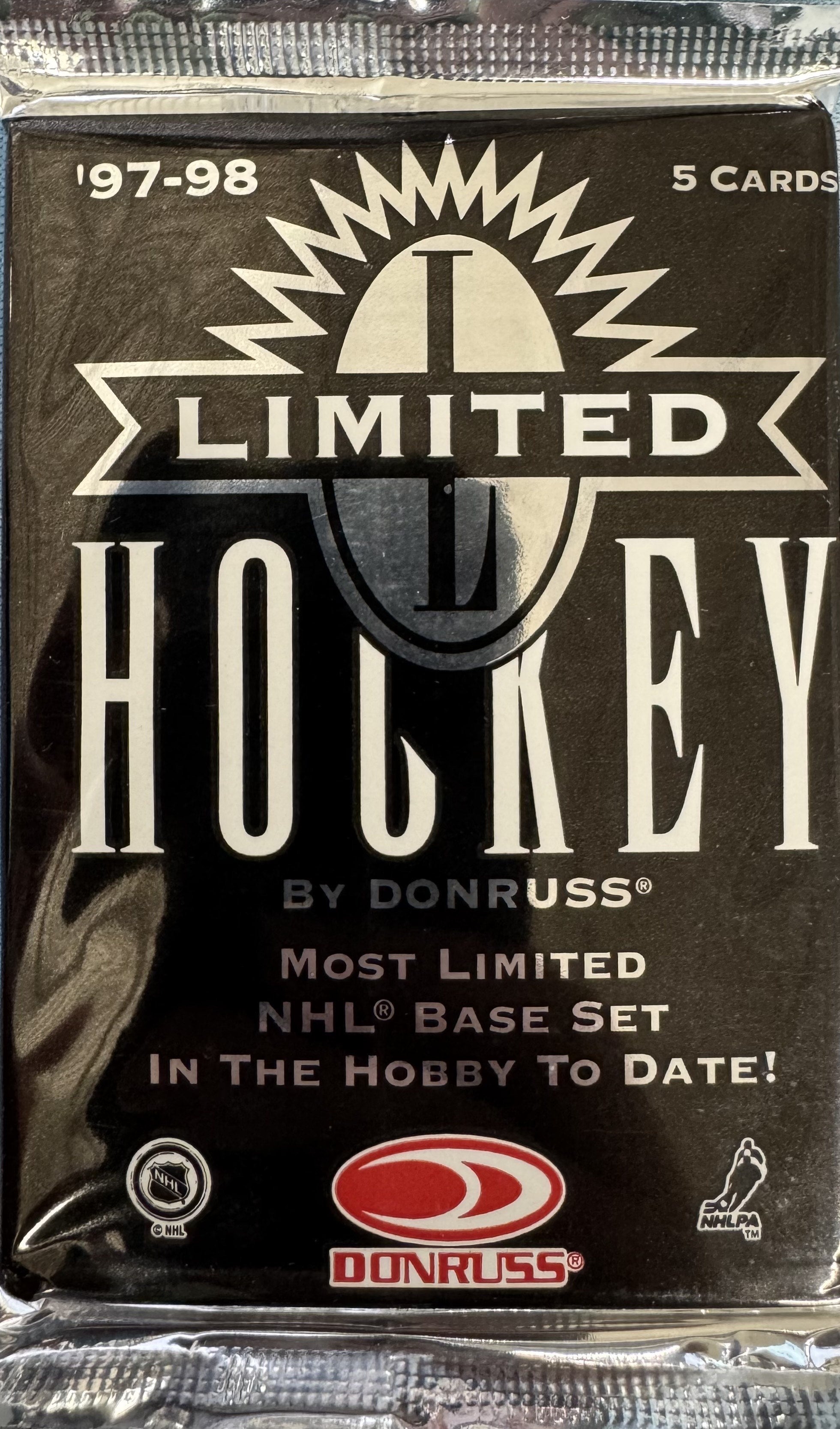 1997/98 Donruss Limited Hockey Hobby Pack