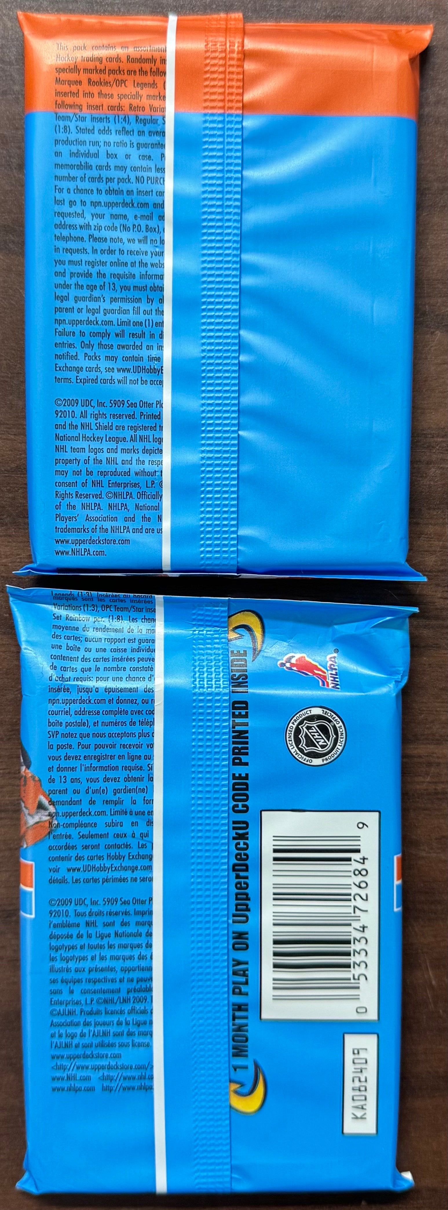 2009/10 O-Pee-Chee Hockey Value Pack READ
