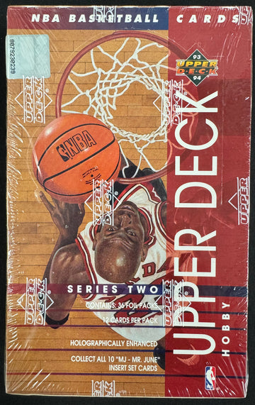 1993/94 Upper Deck Basketball Series 2 36 Pack Wax Box Factory Sealed