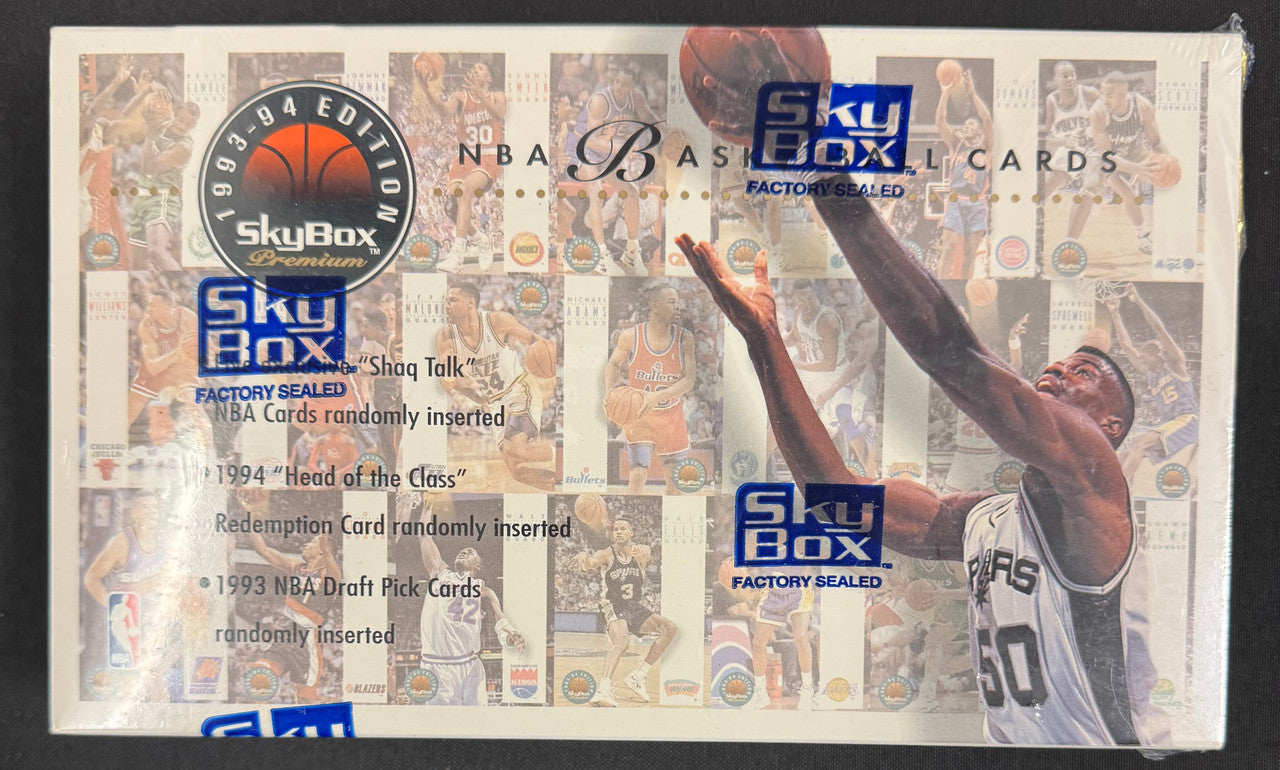 1993/94 SkyBox Premium Basketball Hobby Box Factory Sealed