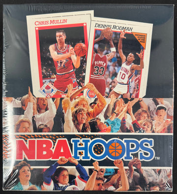 1991/92 NBA Hoops Series 1 Rack Pack Box Factory Sealed