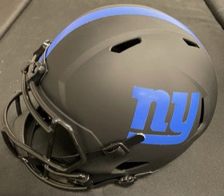 Daniel Jones Signed Autographed Replica Eclipse FS Helmet Fanatics