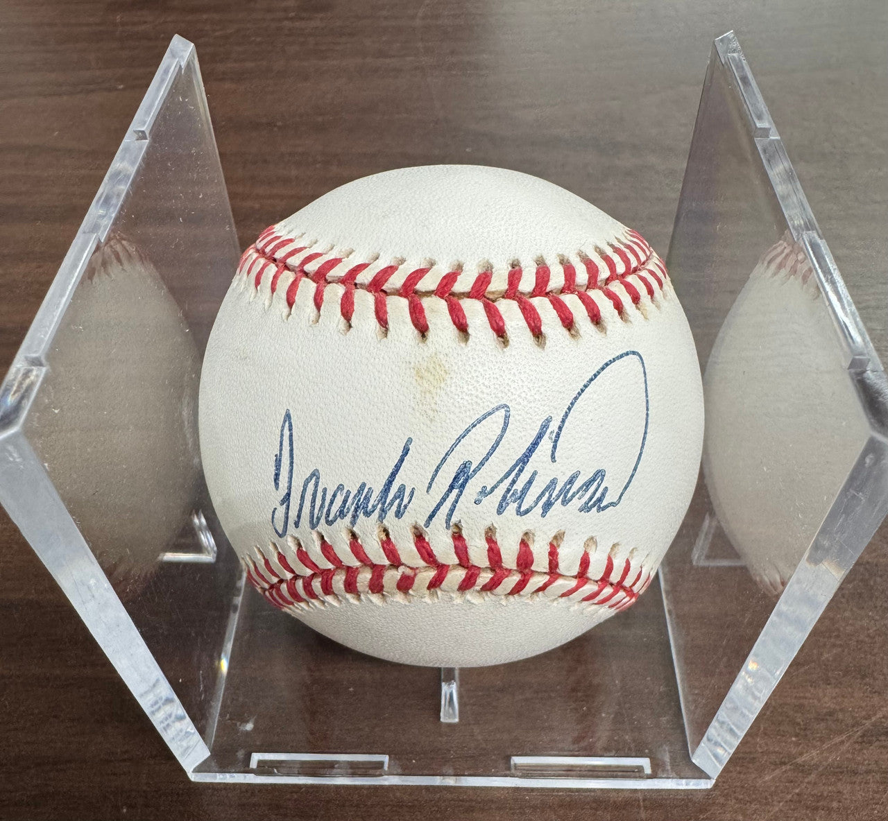 Frank Robinson Signed Autogrpahed Rawlings OAL Baseball JSA
