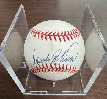 Frank Robinson Signed Autogrpahed Rawlings OAL Baseball JSA