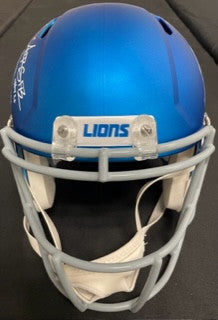 Amon-Ra St. Brown Signed Autographed Helmet FS Replica Alternate Beckett