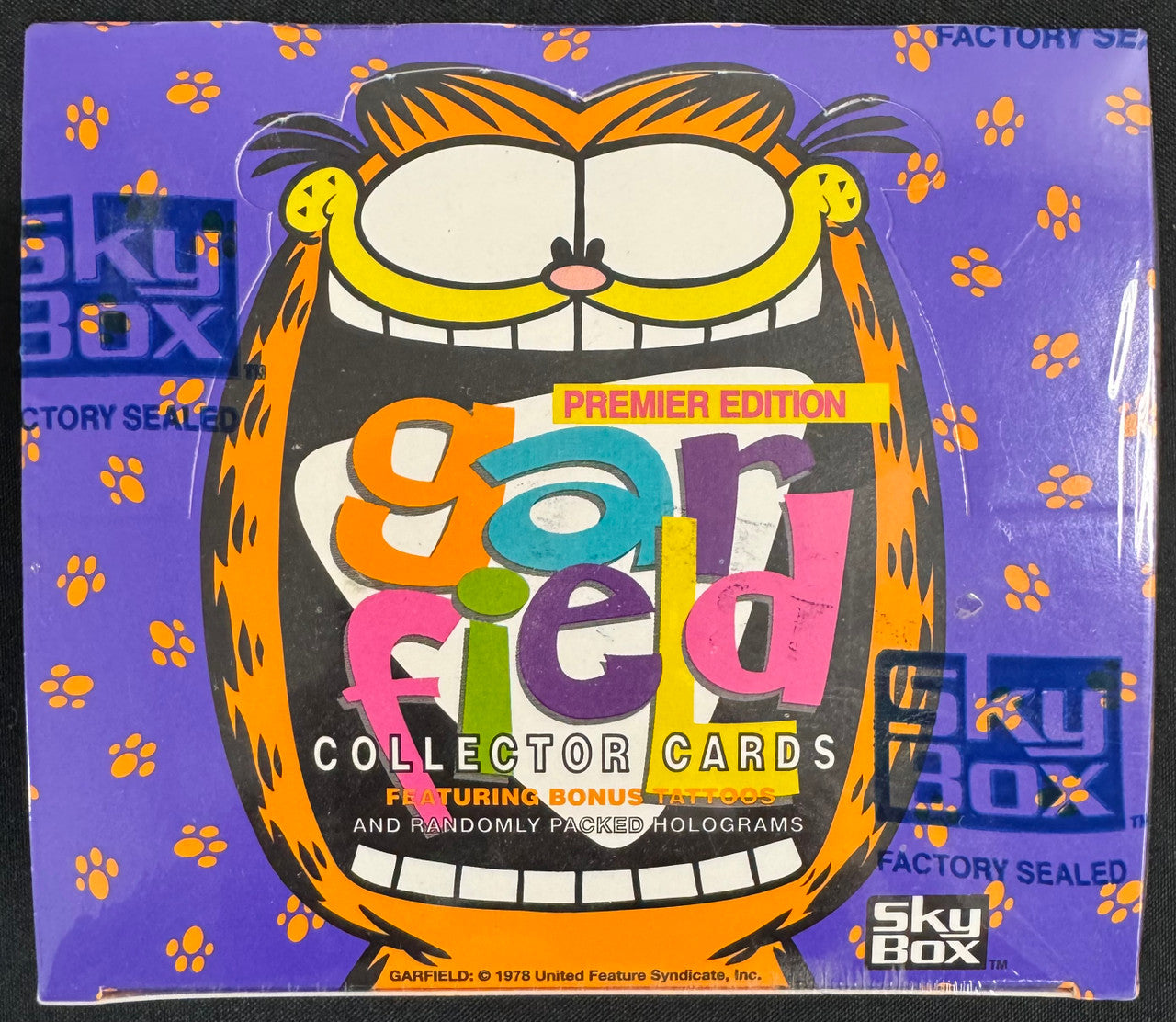 1992 SkyBox Garfield Collector Cards Box Factory Sealed