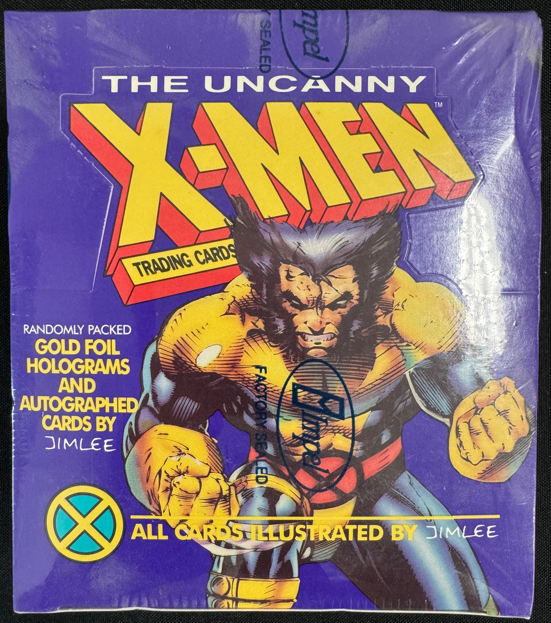 1992 Marvel Impel The Uncanny X-Men Trading Cards Purple Box Factory Sealed