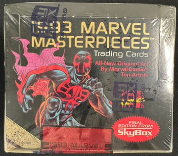 1993 SkyBox Marvel Maserpieces Final Edition Box Factory Sealed