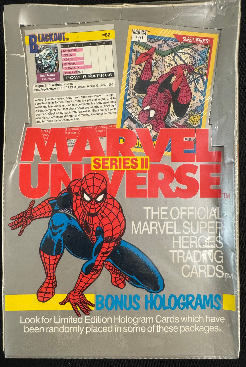 1991 Marvel Impel Universe Series 2 Box Factory Sealed