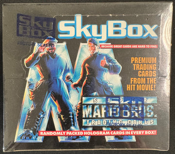 1993 SkyBox Super Mario Bros. Trading Card Box Factory Sealed