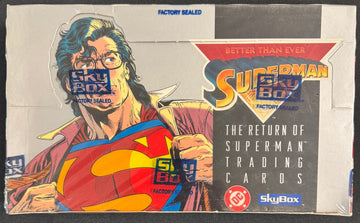 1993 SkyBox The Return Of Superman Trading Card Box Factory Sealed