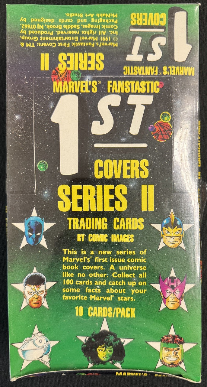 1991 Comic Images Marvel's Fantastic 1st Covers Series 2 Box Factory Sealed