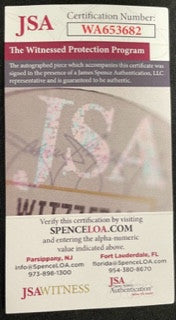 Tariq Woolen Signed Autographed Custom Jersey JSA