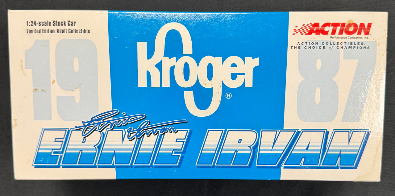 Action Racing Ernie Irvan #6 Kroger 1987 Chevy Monte Carlo 1:24