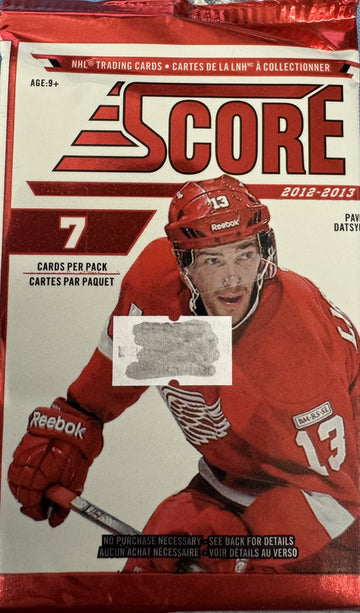 2012/13 Panini Score Hockey Retail Pack