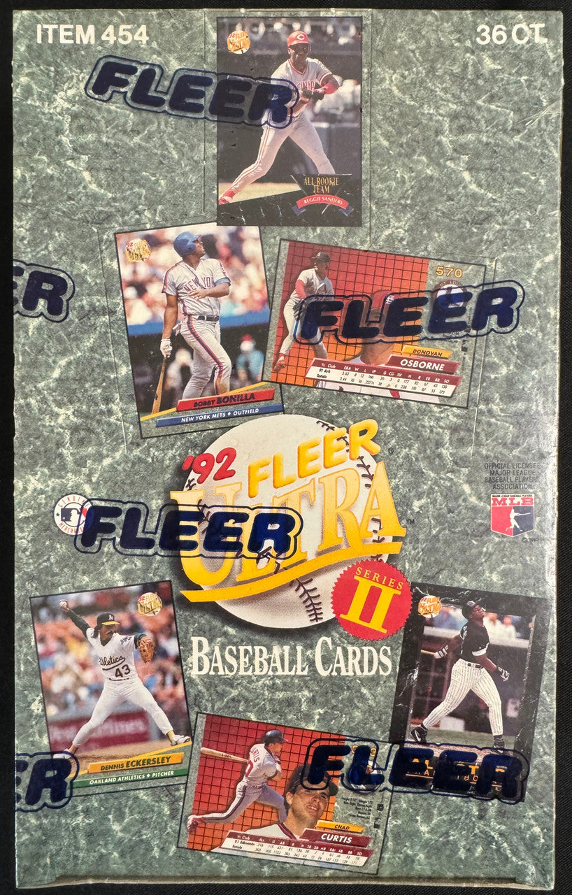 1992 Fleer Ultra Baseball Series 2 Wax Box Factory Sealed