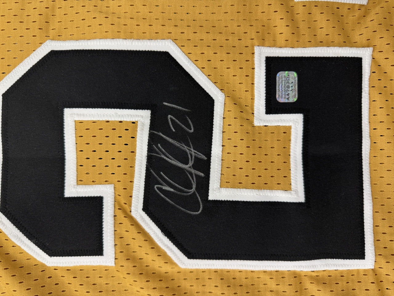 Calvin Johnson Signed Autographed Georgia Tech Custom Jersey Absolute Authentics
