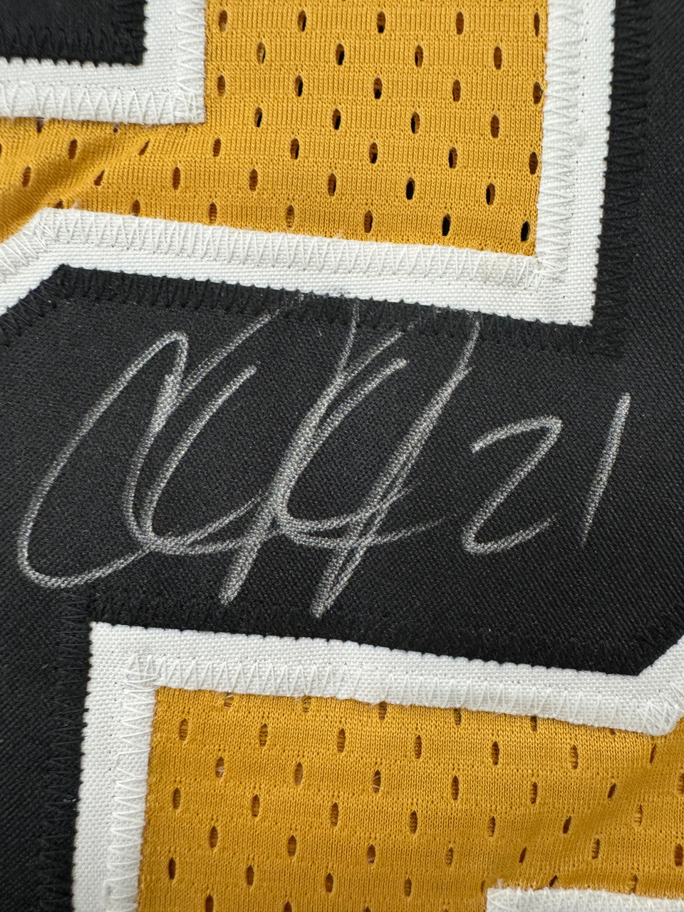 Calvin Johnson Signed Autographed Georgia Tech Custom Jersey Absolute Authentics