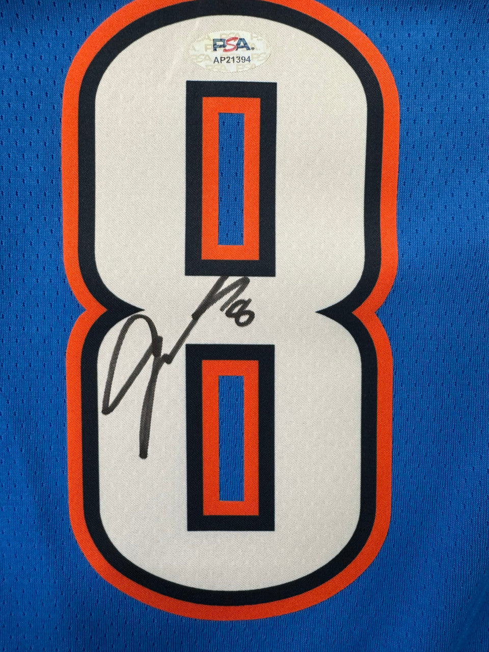 Jalen Williams Signed Autographed Authentic Nike Jersey PSA Auth