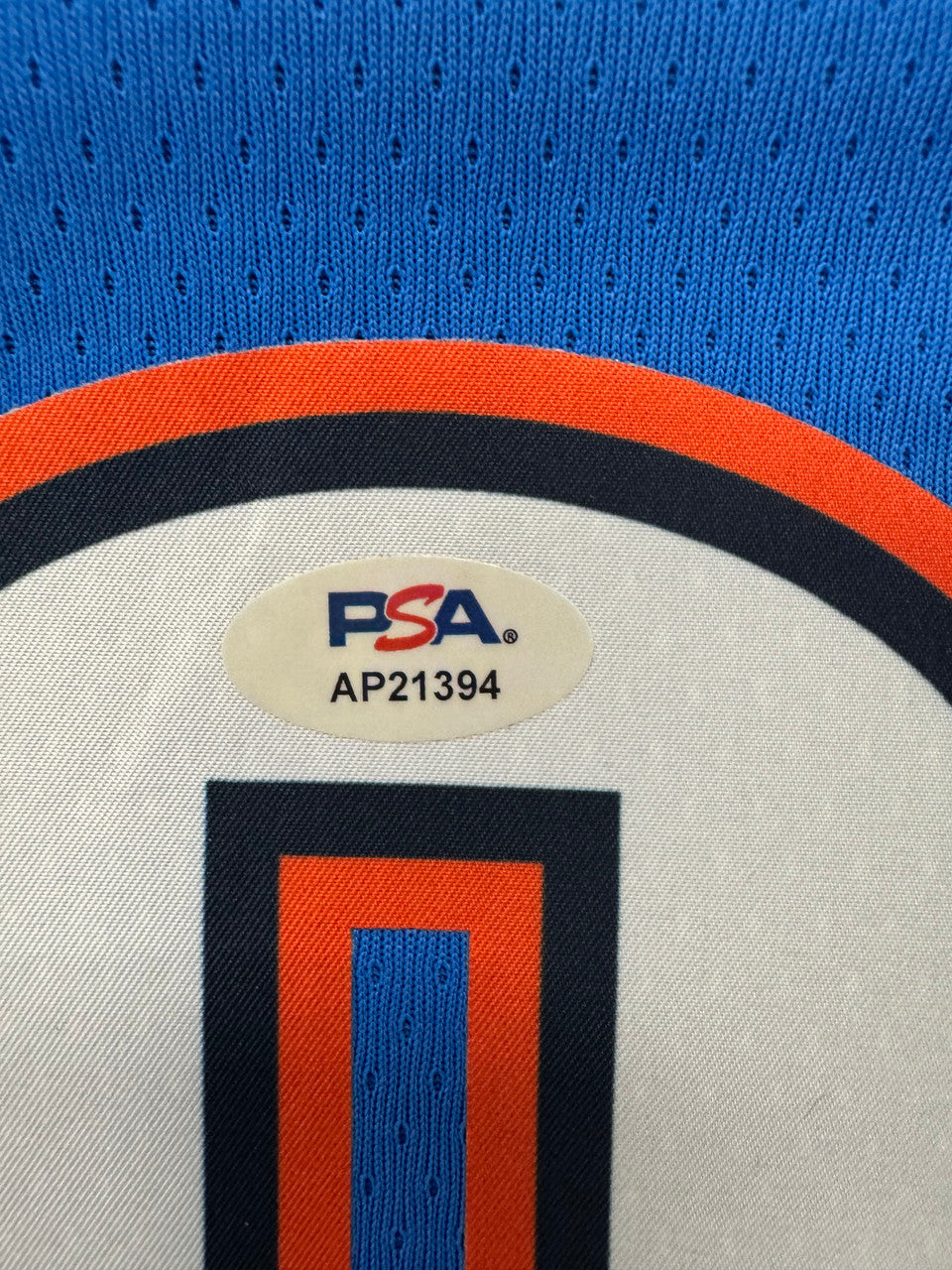 Jalen Williams Signed Autographed Authentic Nike Jersey PSA Auth