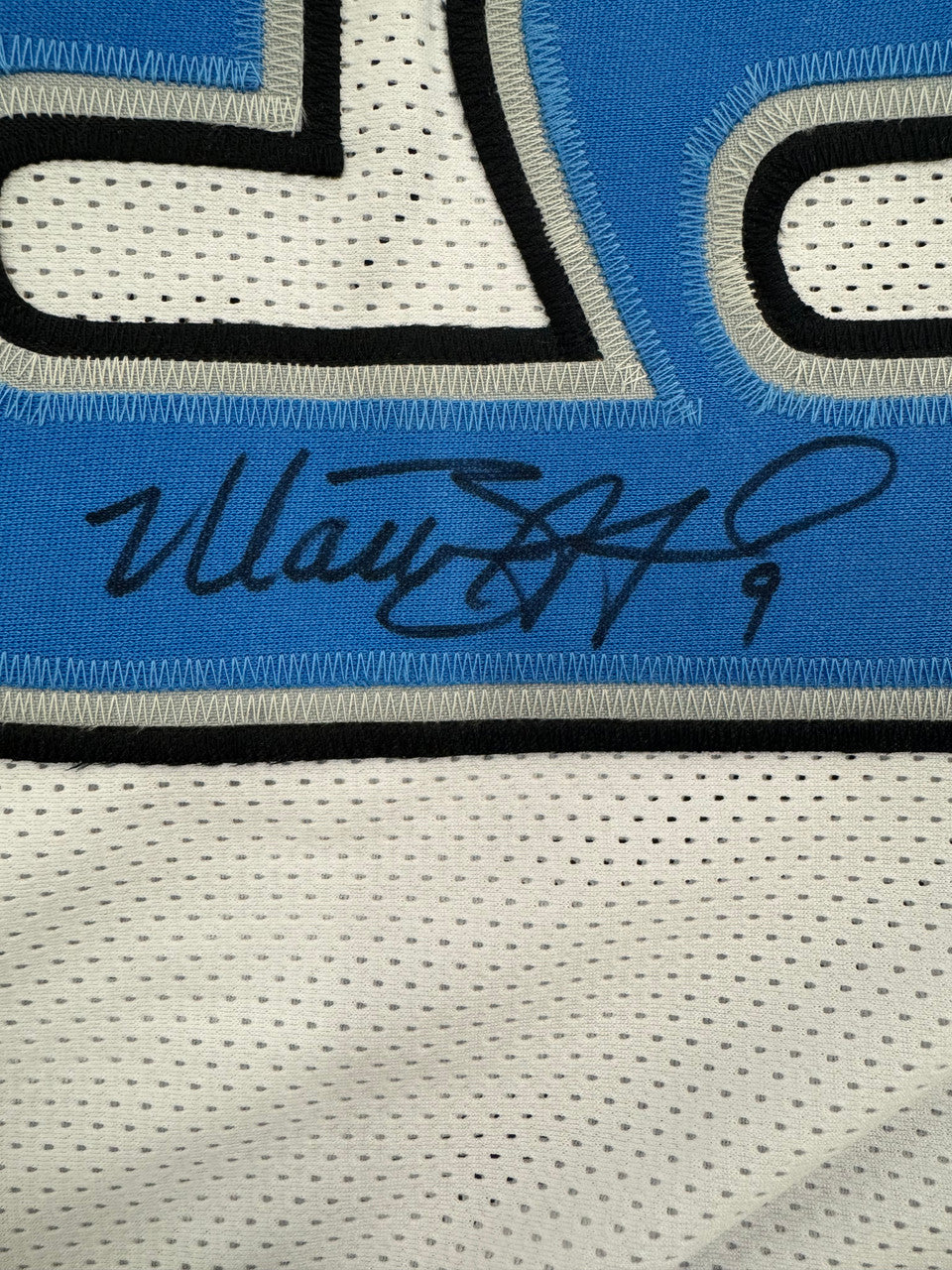 Matthew Stafford Signed Autographed Lions Custom Away Jersey JSA