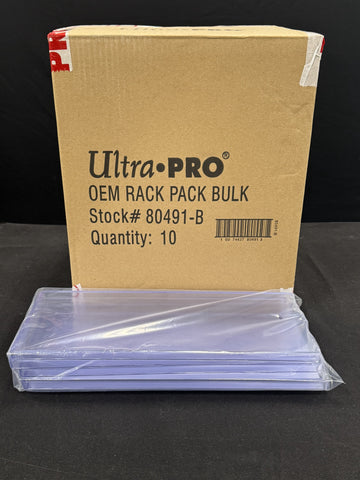 Ultra Pro Rack Pack Toploader Pack (5) CASE (10)