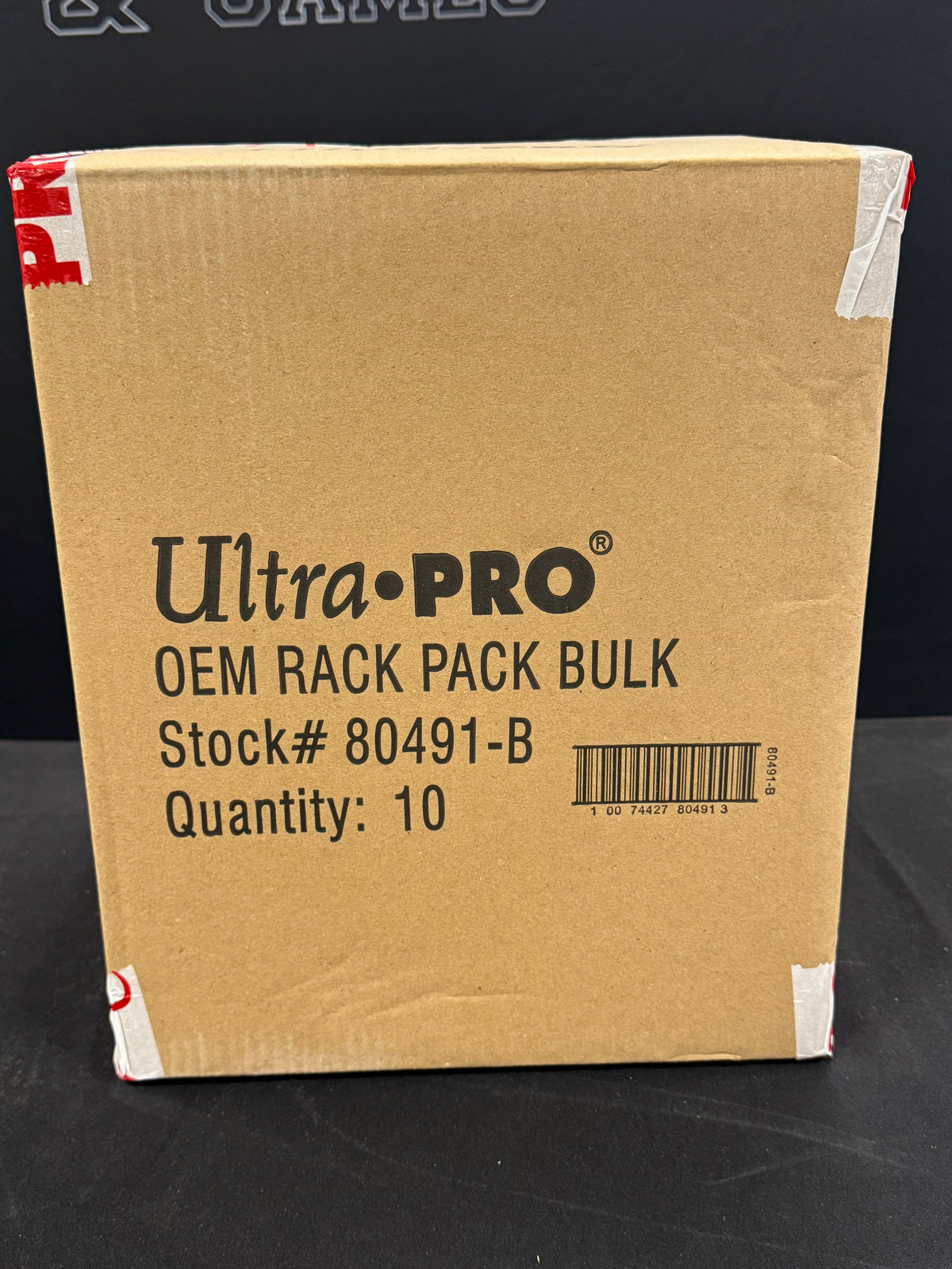 Ultra Pro Rack Pack Toploader Pack (5) CASE (10)