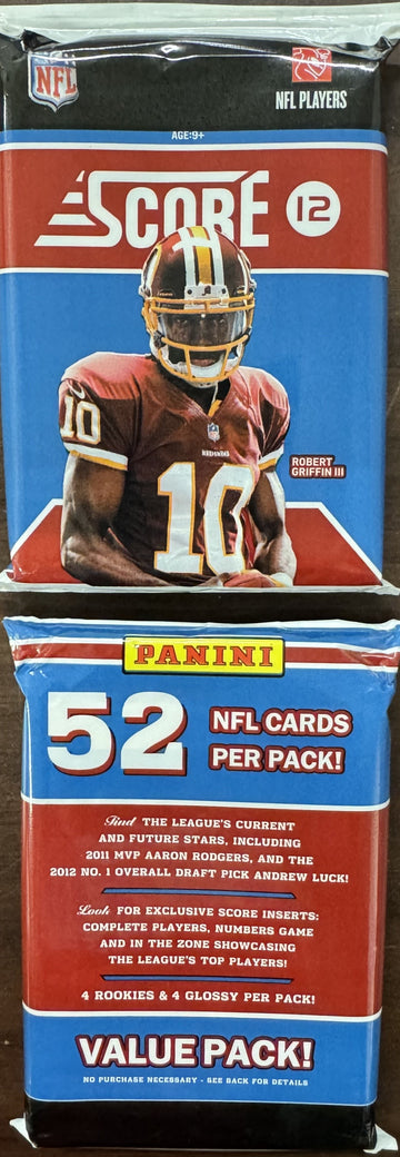 2012 Panini Score Football Value Pack READ