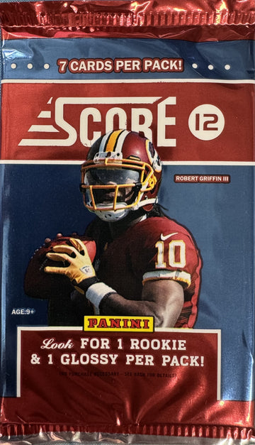 2012 Panini Score Football Blaster Pack