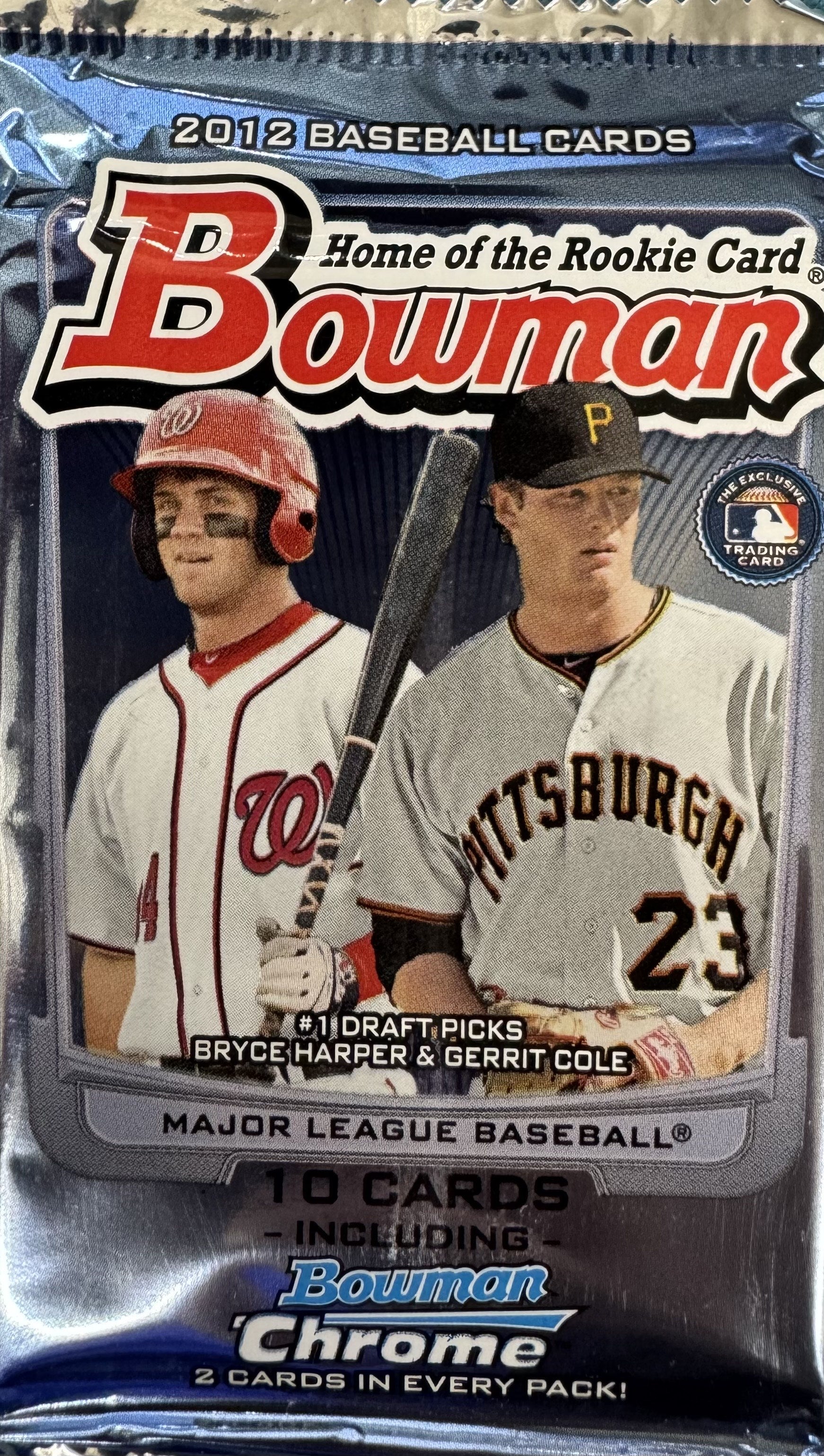 2012 Bowman Baseball Retail Pack