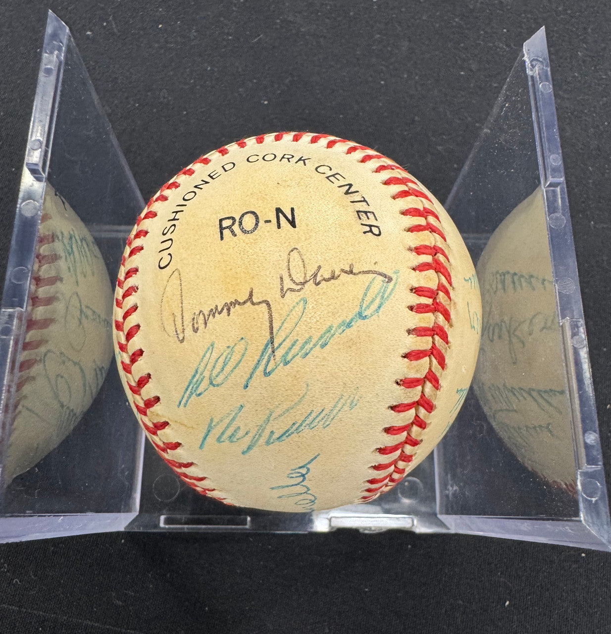 Dodgers Team Signed Autographed Drysdale Erskine + Rawlings ONL Baseball JSA LOA