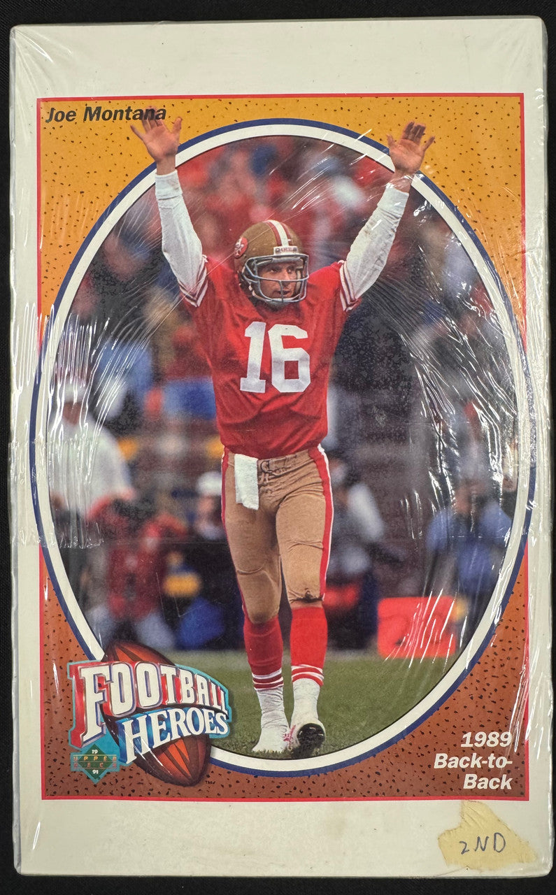 1991 Upper Deck Football Premiere Series 1 Wax Box Factory Sealed