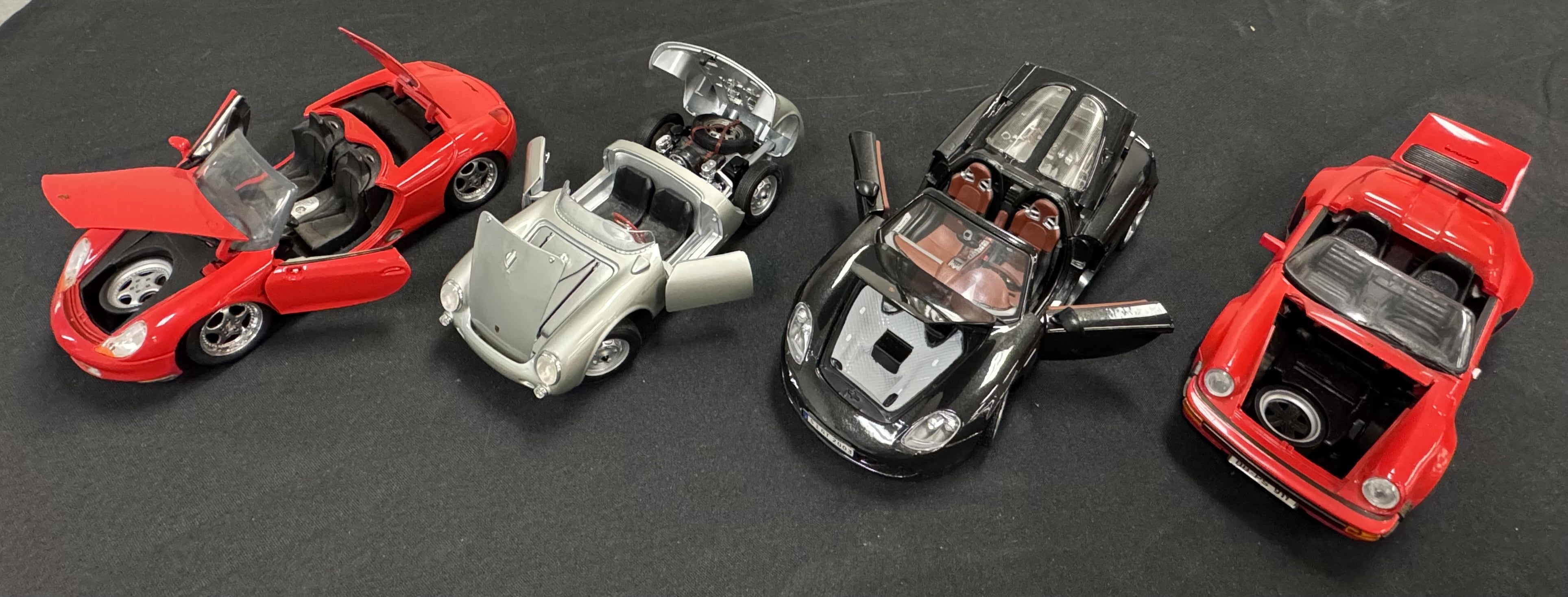 Maisto Porsche 1/18 Diecast Car Lot READ