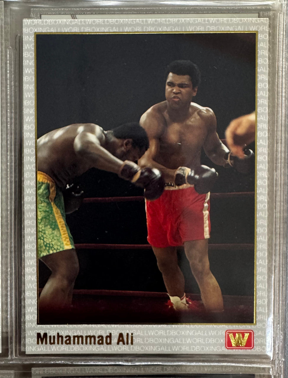 1991 AW All World Boxing Complete Set (149) In Album Mint w/ Gold Ali