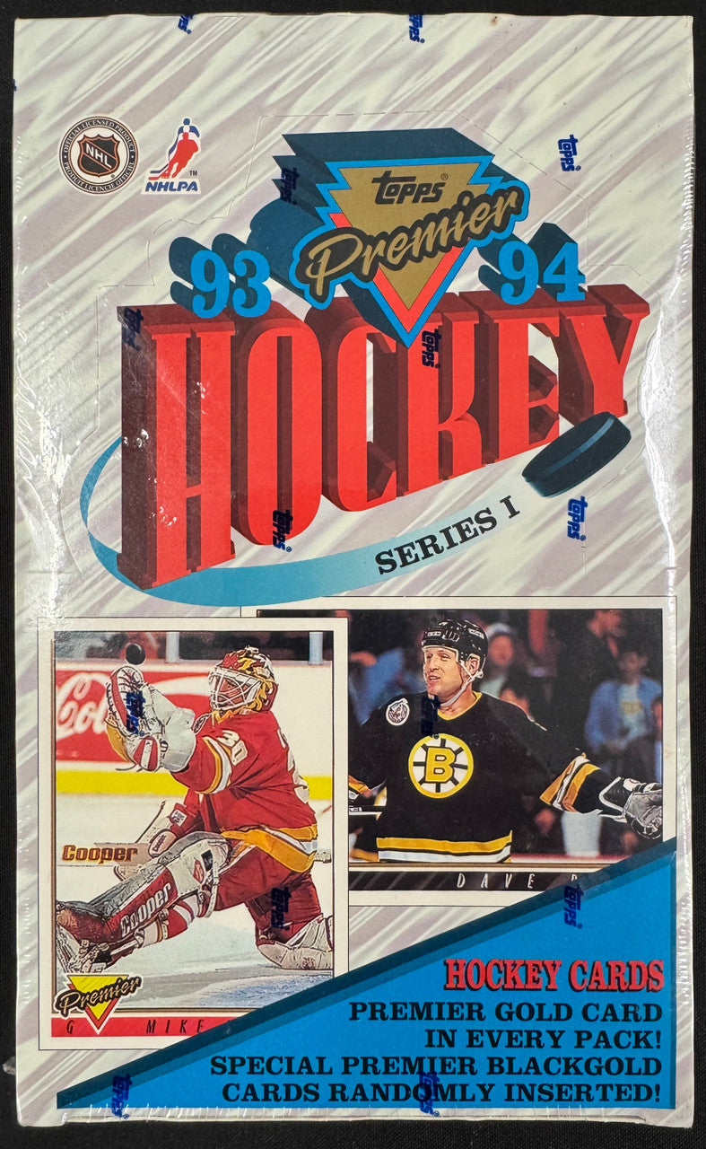 1993/94 Topps Hockey Series 1 Premier Wax Box Factory Sealed