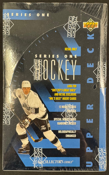 1993/94 Upper Deck Hockey Series 1 Wax Box Factory Sealed